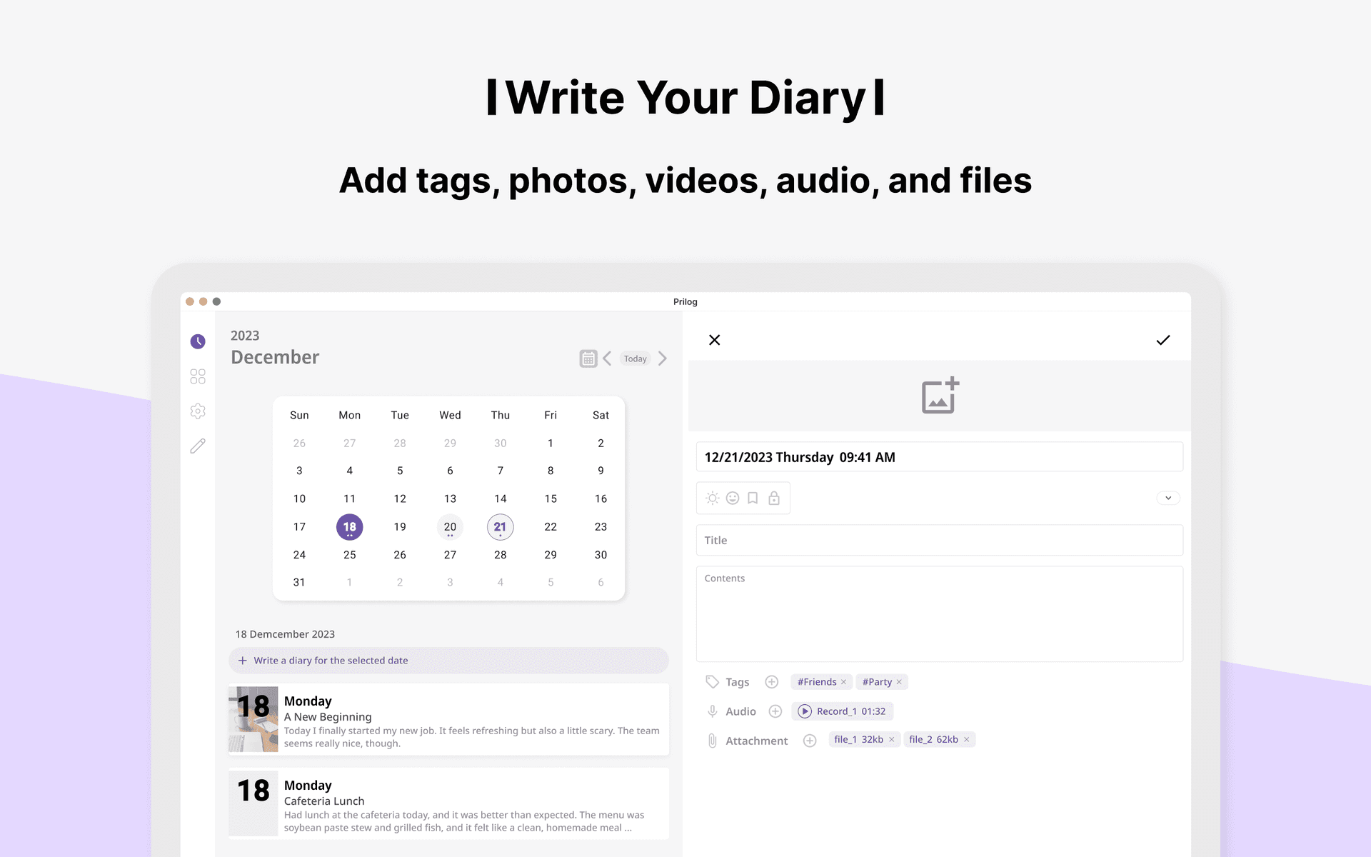 Prilog desktop screenshot 2